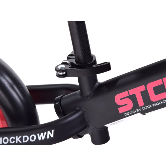 Detské cykloodrážadlo Stcratck 3 v 1 Inlea4Fun - Čierna/červená