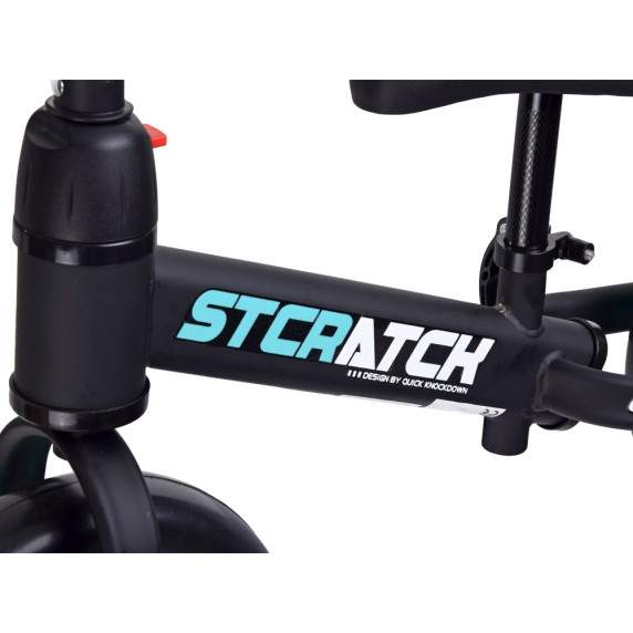 Bicicletă pentru copii - negru/verde - Inlea4Fun STCRATCK 