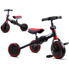 Tricikli és futóbicikli 3az1-ben TINY BIKE - piros - 