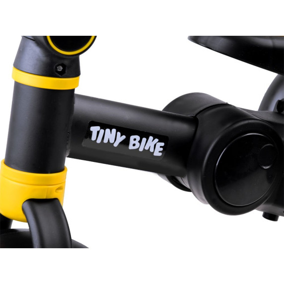 Tricicletă și bicicletă fără pedale 3in1 Tiny Bike - galben/negru