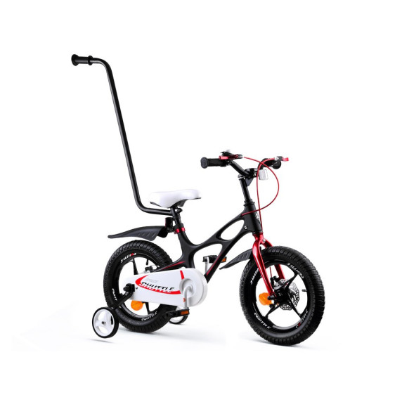 Bicicletă pentru copii cu mâner - ROYALBABY Rower 14" Space Shuttle RB14-22