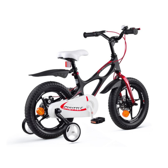 Bicicletă pentru copii cu mâner - ROYALBABY Rower 14" Space Shuttle RB14-22