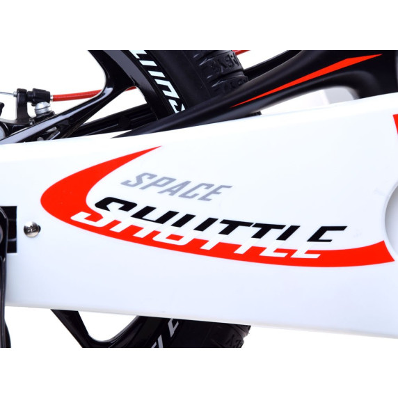 Bicicletă pentru copii cu mâner - ROYALBABY Rower 14" Space Shuttle RB14-22