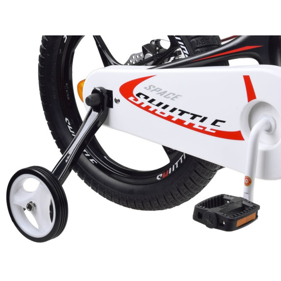 Bicicletă pentru copii cu mâner - ROYALBABY Rower 14" Space Shuttle RB14-22
