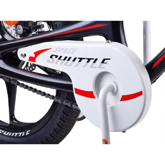 Gyerek bicikli ROYALBABY Rower 18" Space Shuttle RB18-22  - fekete