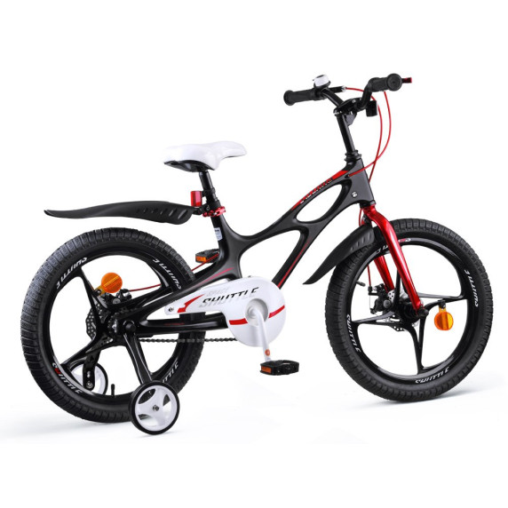 Gyerek bicikli ROYALBABY Rower 18" Space Shuttle RB18-22  - fekete