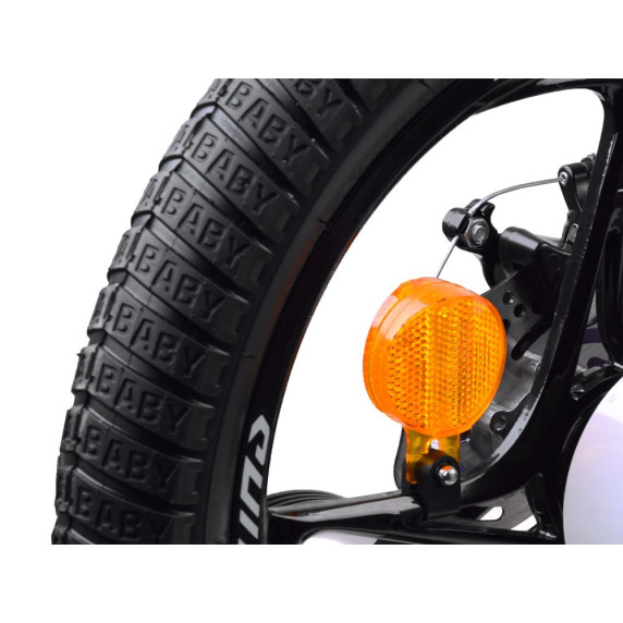 Bicicletă copii ROYALBABY Rower 18" Space Shuttle RB18-22  - alb