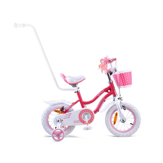 Gyerek bicikli ROYALBABY Star Girl 12" RB12G-1 - rózsaszín