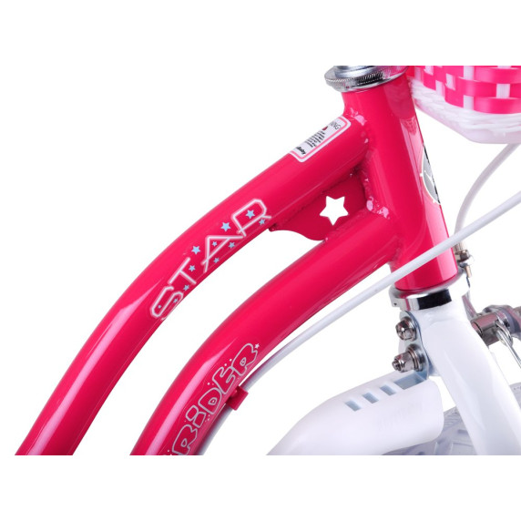 Gyerek bicikli ROYALBABY Star Girl 12" RB12G-1 - rózsaszín