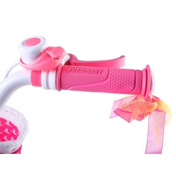 Gyerek bicikli ROYALBABY Star Girl 12" RB12G-1 - rózsaszín