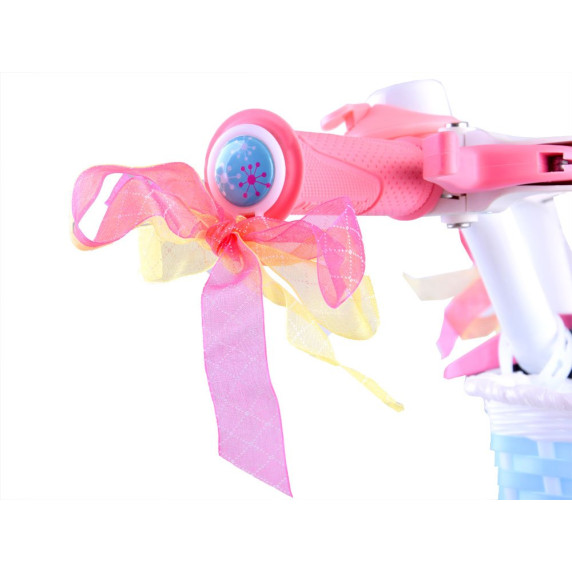 Bicicletă copii cu ghidaj Royalbaby Star Girl 12" RB12G-1 – albastru
