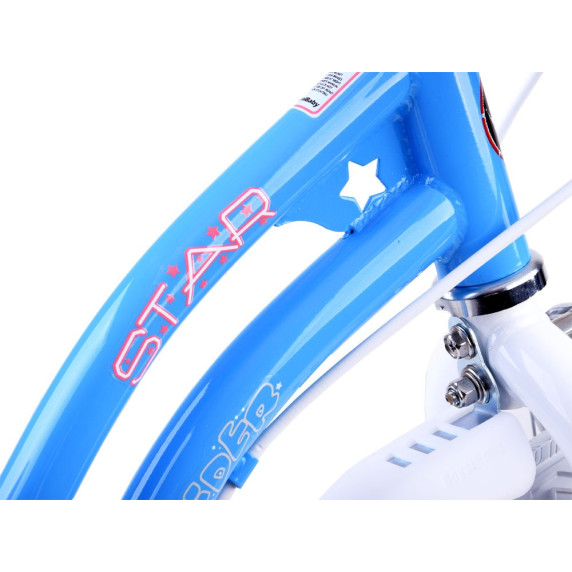 Bicicletă copii cu ghidaj Royalbaby Star Girl 12" RB12G-1 – albastru