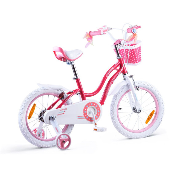 Gyerek bicikli ROYALBABY Star Girl 16" RB16G-1 - rózsaszín