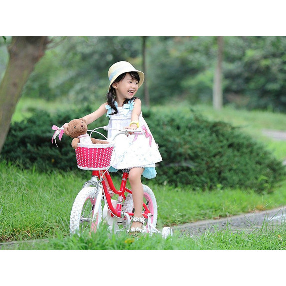Gyerek bicikli ROYALBABY Star Girl 16" RB16G-1 - rózsaszín