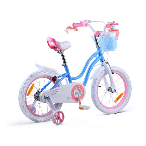 Detský bicykel ROYALBABY Star Girl 16" RB16G-1 - modrý