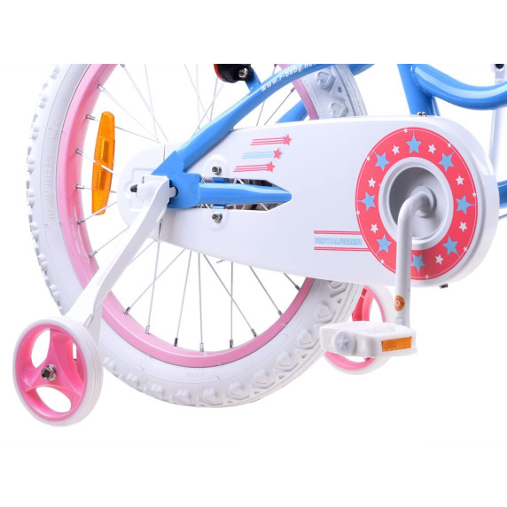 Detský bicykel ROYALBABY Star Girl 16" RB16G-1 - modrý