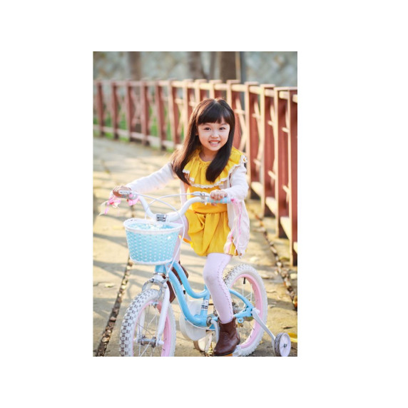 Detský bicykel ROYALBABY Star Girl 16" RB16G-1 - modrý