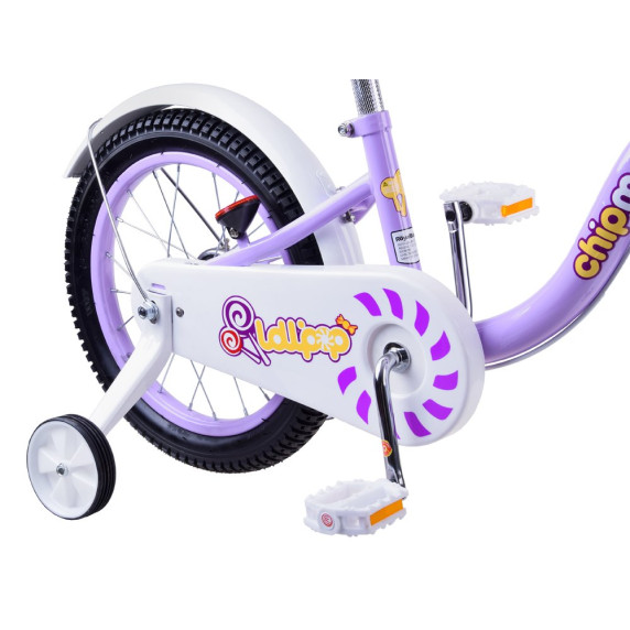 Gyerek bicikli ROYALBABY Chipmunk MM 16" CM16-2 - lila