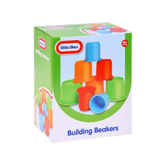 Farebné poháre - pyramída Little Tikes BUILDING BAKERS