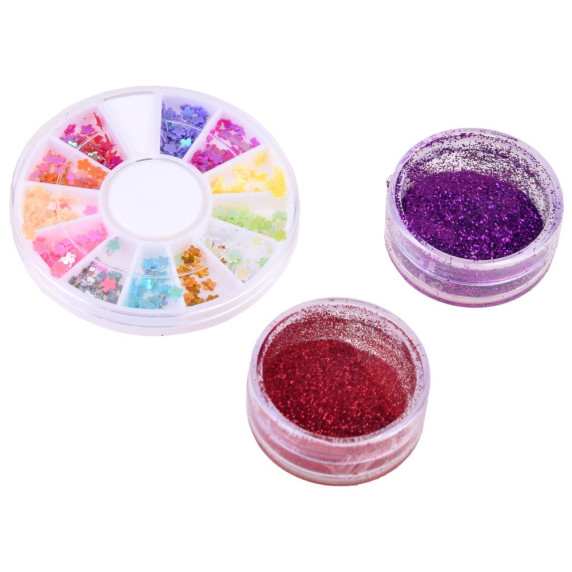 Körömdíszítő készlet gyerekeknek Inlea4Fun FASHION MANICURE SET