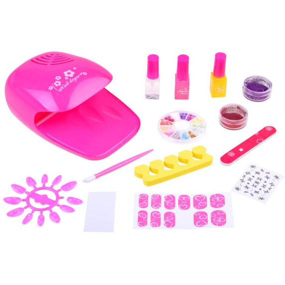 Körömdíszítő készlet gyerekeknek Inlea4Fun FASHION MANICURE SET