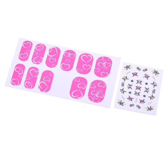 Körömdíszítő készlet gyerekeknek Inlea4Fun FASHION MANICURE SET