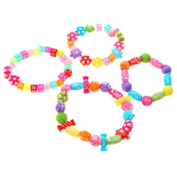 Sada na výrobu náramkov Inlea4Fun SPARKLE BEADER
