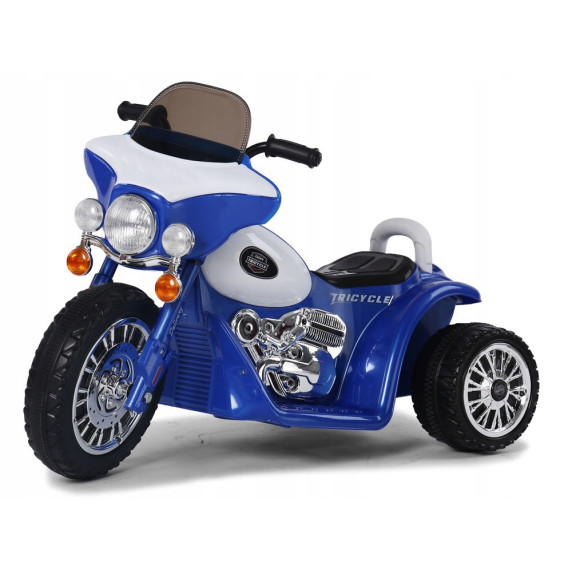 Detská elektrická trojkolka Chopper PA0116 - modrá