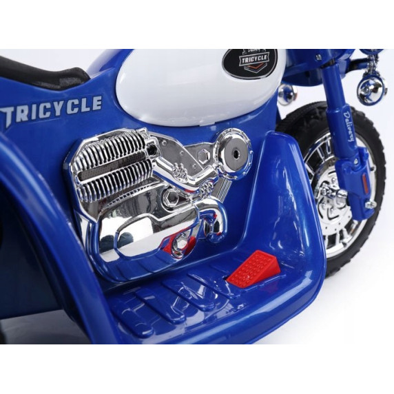 Motocicletă electrică - roșu - Chopper PA0116