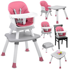 Scaun de masă bebe multifuncțional - 6 în 1 - 