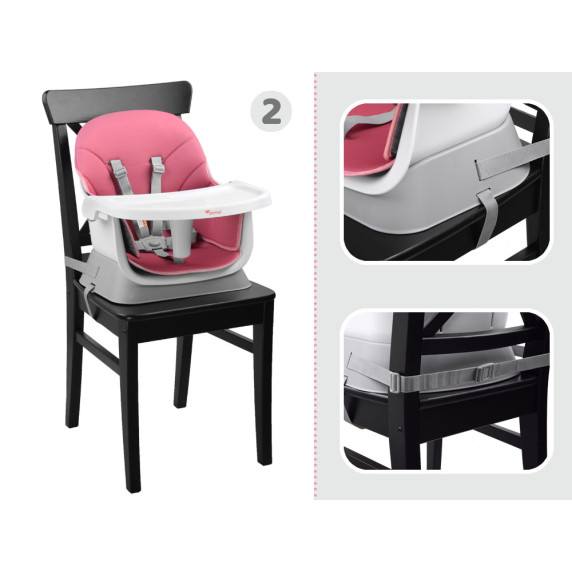 Scaun de masă bebe multifuncțional - 6 în 1