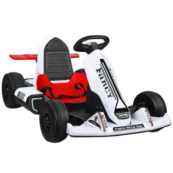 Elektromos gokart Fancy - fehér