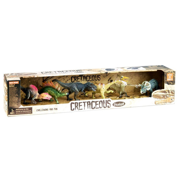Dinoszaurusz figura szett 6 darab Inlea4Fun CRETACEUS 