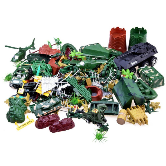 Set militar pentru copii - Inlea4Fun ENEMY AT THE GATES