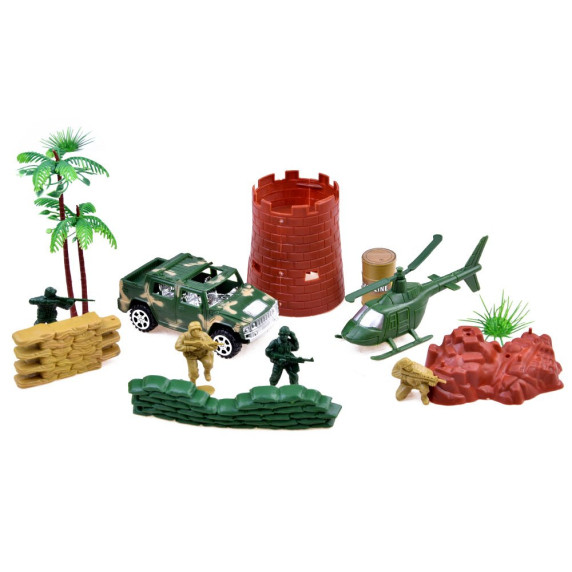 Set militar pentru copii - Inlea4Fun ENEMY AT THE GATES