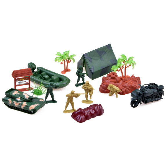 Set militar pentru copii - Inlea4Fun ENEMY AT THE GATES