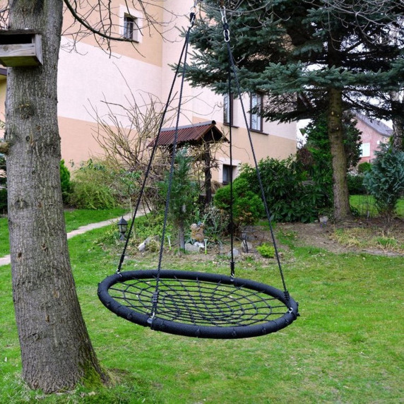 Záhradná hojdačka hniezdo 120 cm Inlea4Fun - zelená