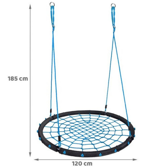 Fészekhinta Inlea4Fun 120 cm - kék