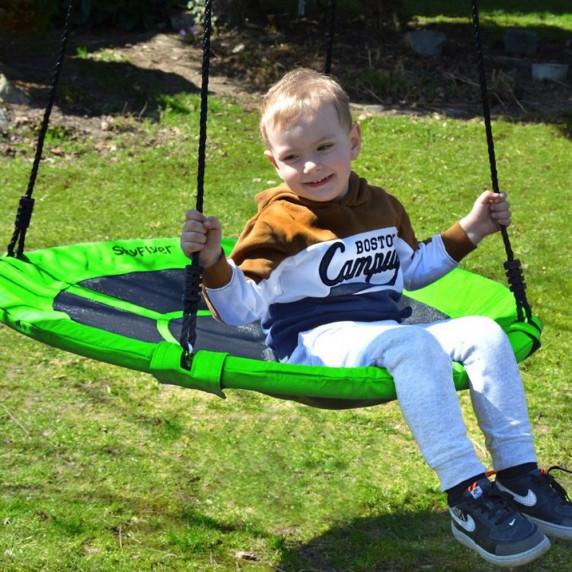 Fészekhinta 100 cm SkyFlyer - Zöld