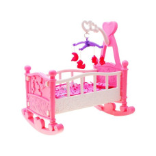 Kolíska pre bábiky Inlea4Fun BABY BED - ružová - 