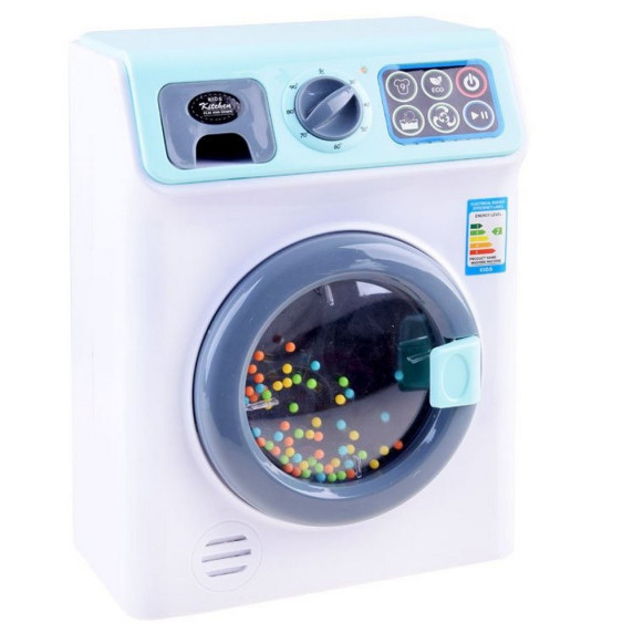 Játék mosógép Inlea4FunPLAY TIME - fehér/kék