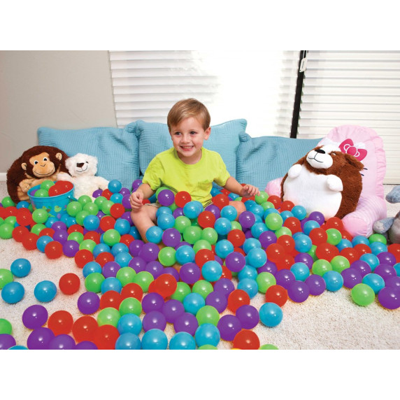 Farebné loptičky do bazéna 100 ks Inlea4Fun Playballs