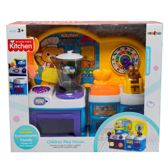 Plastová Kuchynka Aga4Kids HAPPY COOKING HM841840