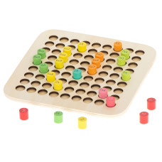 Drevená mozaika puzzle s guličkami Kruzzel - 10978 - 