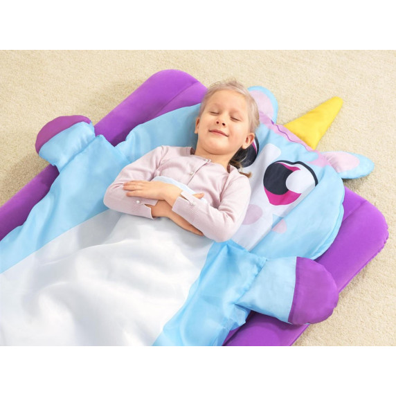 Felfújható matrac + hálózsák 132x76 cm BESTWAY Unikornis