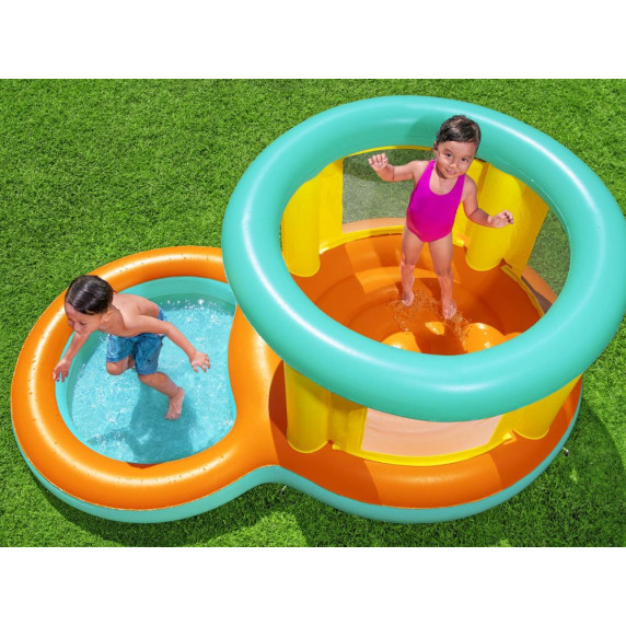 Felfújható játszómedence 2 az 1-ben BESTWAY 52385 Jumtopia