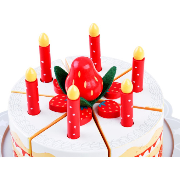Detská drevená krájacia torta lnea4Fun SPONGE CAKE
