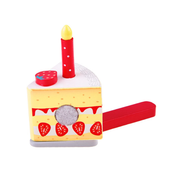 Detská drevená krájacia torta lnea4Fun SPONGE CAKE