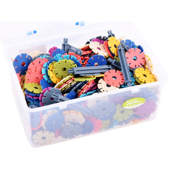 Korong építőjáték Inlea4Fun BANIAN 560 darabos
