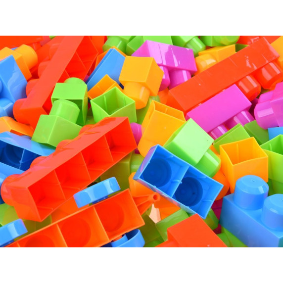Sada stavebných kociek 280 ks BLOCKS PUZZLE GAME Inlea4Fun